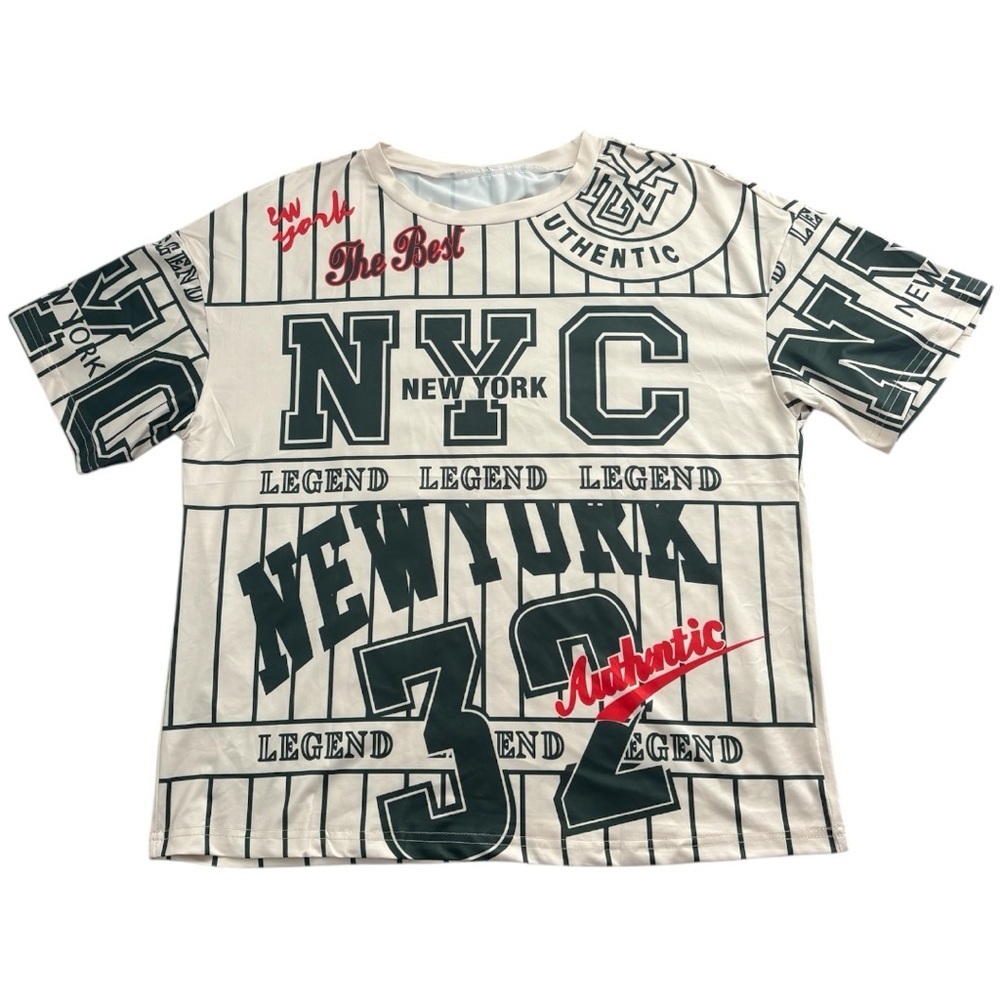 graphic NYC baseball tee